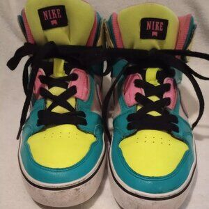 Nike Ruckus 603275-763 Unisex Child High Top Shoes Multicolor